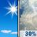 Thursday: A 30 percent chance of showers and thunderstorms after 2pm.  Mostly sunny and hot, with a high near 92. West wind 6 to 10 mph.  New rainfall amounts of less than a tenth of an inch, except higher amounts possible in thunderstorms. 