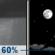 Tonight: Showers likely, mainly before 9pm.  Cloudy during the early evening, then gradual clearing, with a low around 55. Southwest wind 6 to 9 mph, with gusts as high as 23 mph.  Chance of precipitation is 60%. New precipitation amounts of less than a tenth of an inch possible. 