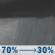 Tonight: Showers and thunderstorms likely before 1am, then a slight chance of showers between 1am and 2am. Mostly cloudy, with a low around 56. South wind 9 to 11 mph becoming northwest after midnight. Winds could gust as high as 25 mph. Chance of precipitation is 70%. New precipitation amounts between a quarter and half of an inch possible. Tonight: Showers and thunderstorms likely before 1am, then a slight chance of showers between 1am and 2am. Mostly cloudy, with a low around 56. South wind 9 to 11 mph becoming northwest after midnight. Winds could gust as high as 25 mph. Chance of precipitation is 70%. New precipitation amounts between a quarter and half of an inch possible.