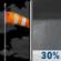 Tonight: A 30 percent chance of showers, mainly after 5am.  Increasing clouds, with a low around 54. Breezy, with a south wind around 21 mph, with gusts as high as 36 mph.  New precipitation amounts of less than a tenth of an inch possible. 